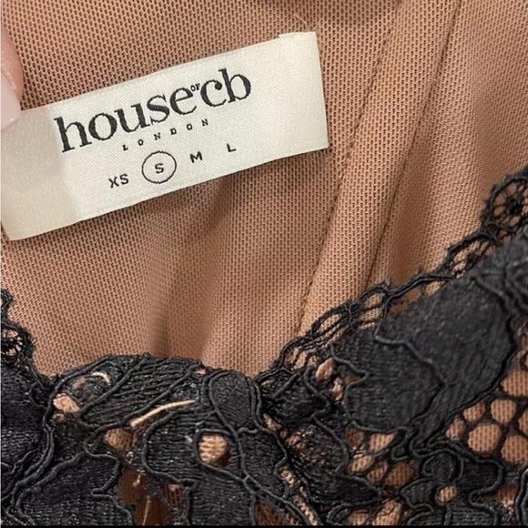 House of CB Black Cara Strap Maxi Dress - Picture 3 of 3